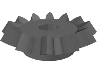 Bevel Pinion 3D Model