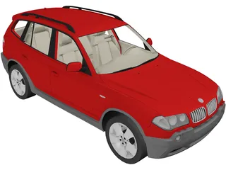 BMW X3 3D Model