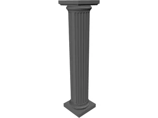 Column 3D Model