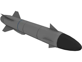 Missile Penguin Anti-Ship 3D Model