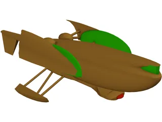 Martian Flyer 3D Model