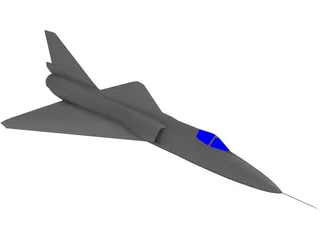 F-102  3D Model