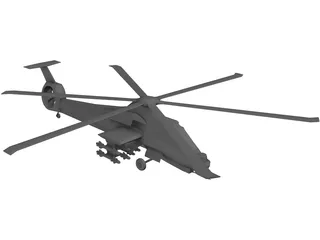 Boeing/Sikorsky RAH-66 Comanche 3D Model