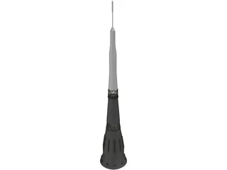 Soviet N1 Moon Rocket 3D Model