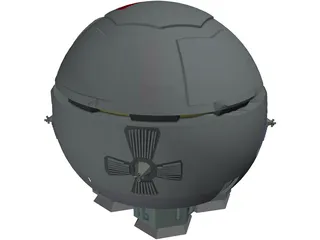 2001 Aries Lander 3D Model