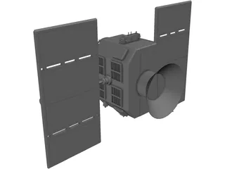 Navstar Satellite 3D Model