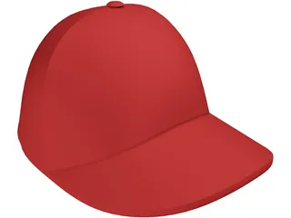 Baseball Cap 3D Model