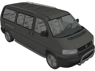 Volkswagen Transporter T4 3D Model