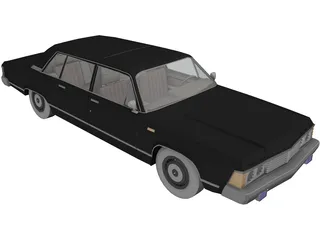 GAZ-14 Chaika (1977) 3D Model