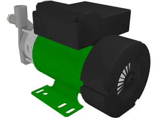 Electric Pump 3D Model