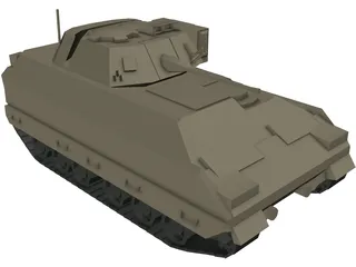 Bradley 3D Model