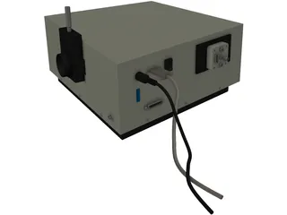 Monochromator 3D Model