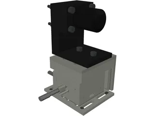 Optical Motor 3D Model