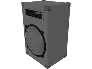 Speaker DJ 3D Model