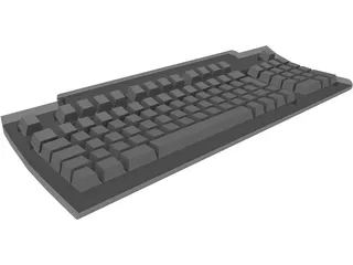 Keyboard Apple 3D Model