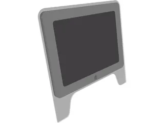 Monitor Flat Apple 3D Model