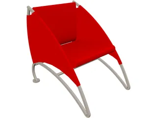 Chair Ascari 3D Model