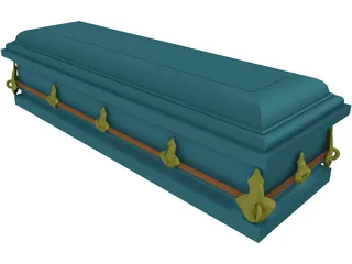 Coffin 3D Model