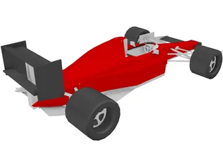 Race Car 3D Model