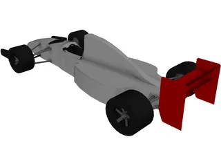 Race Car 3D Model