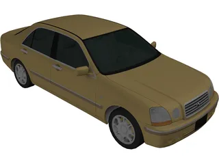 Toyota Progres (2001) 3D Model
