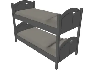 Bed 3D Model