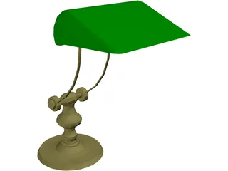 Desk Lamp 3D Model