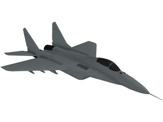 MiG-29 Fulcrum 3D Model