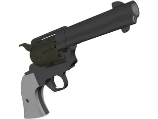 Colt Peacemaker 3D Model