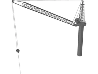 Crane 3D Model