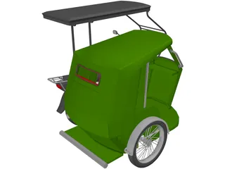 Tricycle Philippines 3D Model