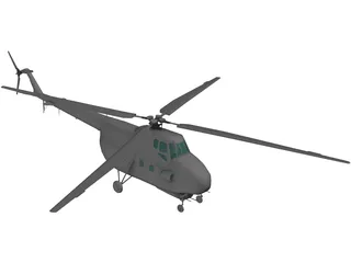 Mil Mi-4 3D Model