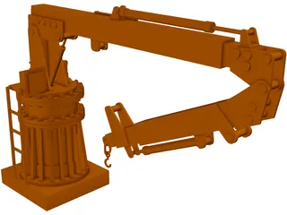 Crane 3D Model