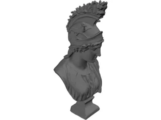 Bust Athena 3D Model