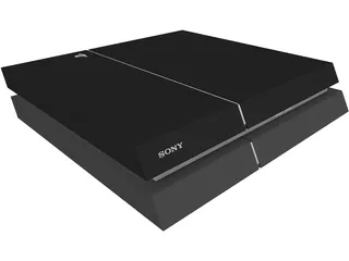 Sony PlayStation 4 (PS4) 3D Model