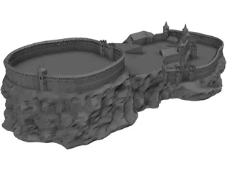 Castlte 3D Model