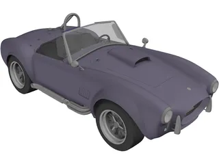 Shelby Cobra 3D Model