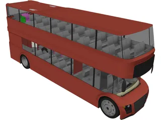 London Bus 3D Model