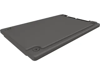 1.8 HDD SATA 3D Model