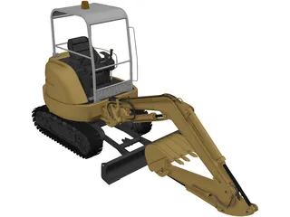 Excavator 3D Model