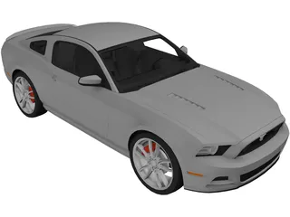 Ford Mustang 3D Model