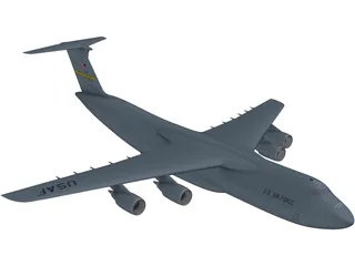 C-5 Galaxy 3D Model