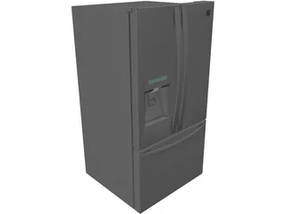 Kenmore ELITE 33 Fridge 3D Model