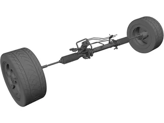 Power Steering 3D Model