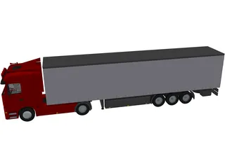 Mercedes-Benz Actros 3D Model