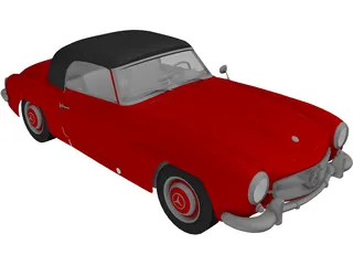 Mercedes-Benz 190SL (1955) 3D Model