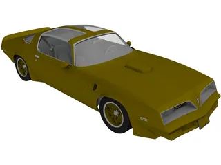 Pontiac Trans Am (1977) 3D Model