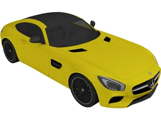 Mercedes-Benz AMG GT (2016) 3D Model