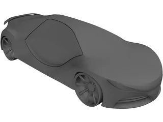 Z02 Concept Car 3D Model