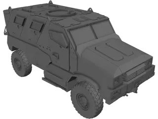MRAP 3D Model